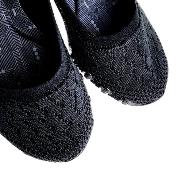 Skechers Relaxed Fit Air Cooled Bikers Witty Knit Ballet Textile Flat Shoes Sz 7 - Picture 11 of 15